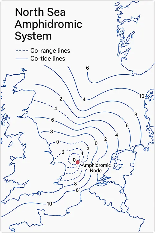 Amphidromic systems diagram