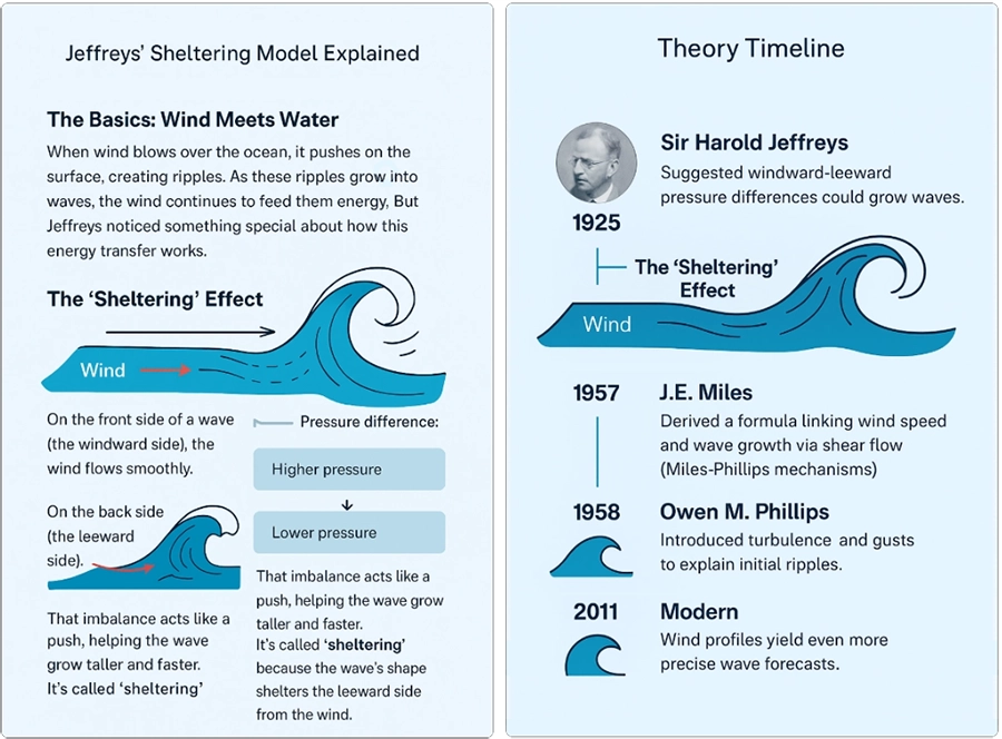 how wind creates waves